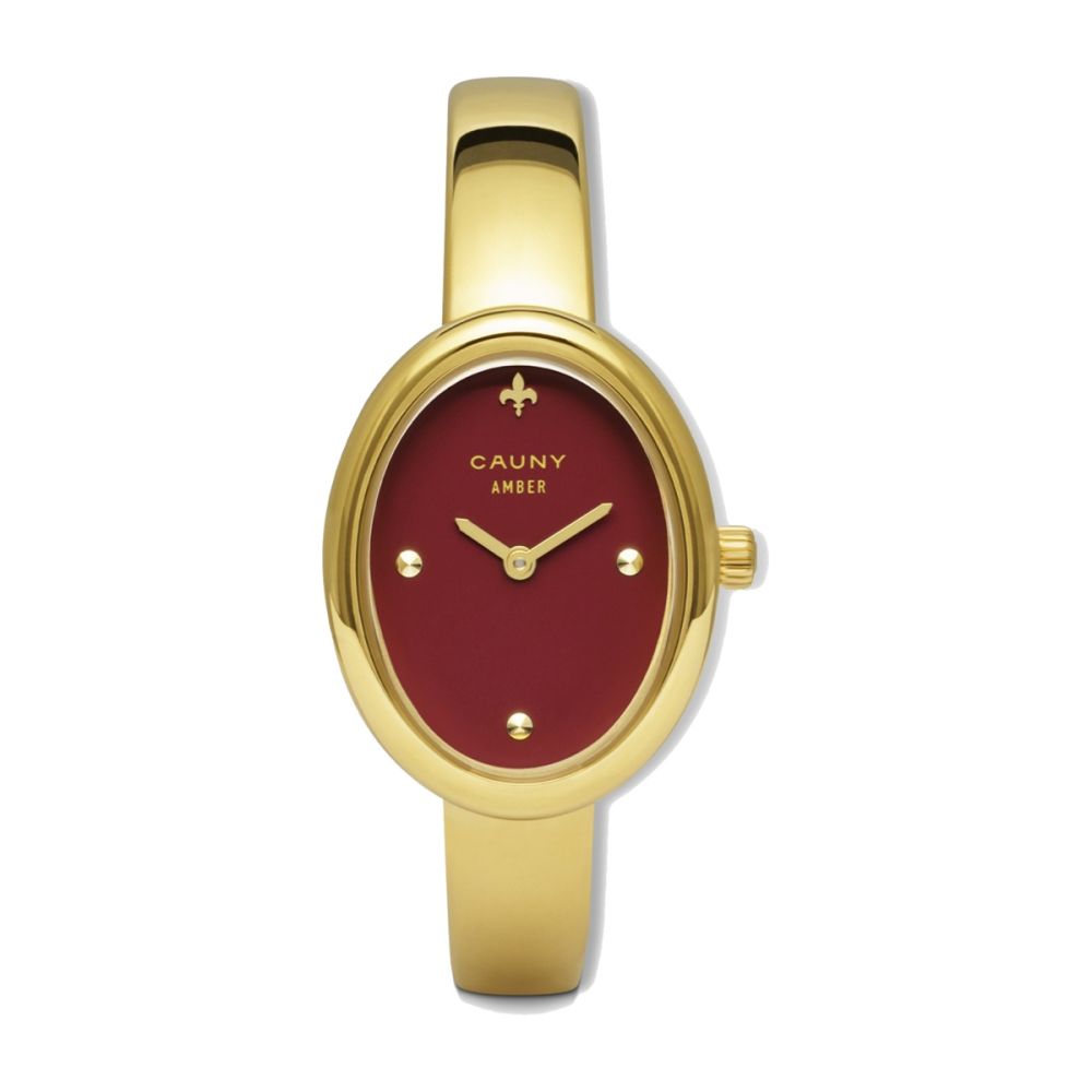 Relógio Cauny Amber vermelho