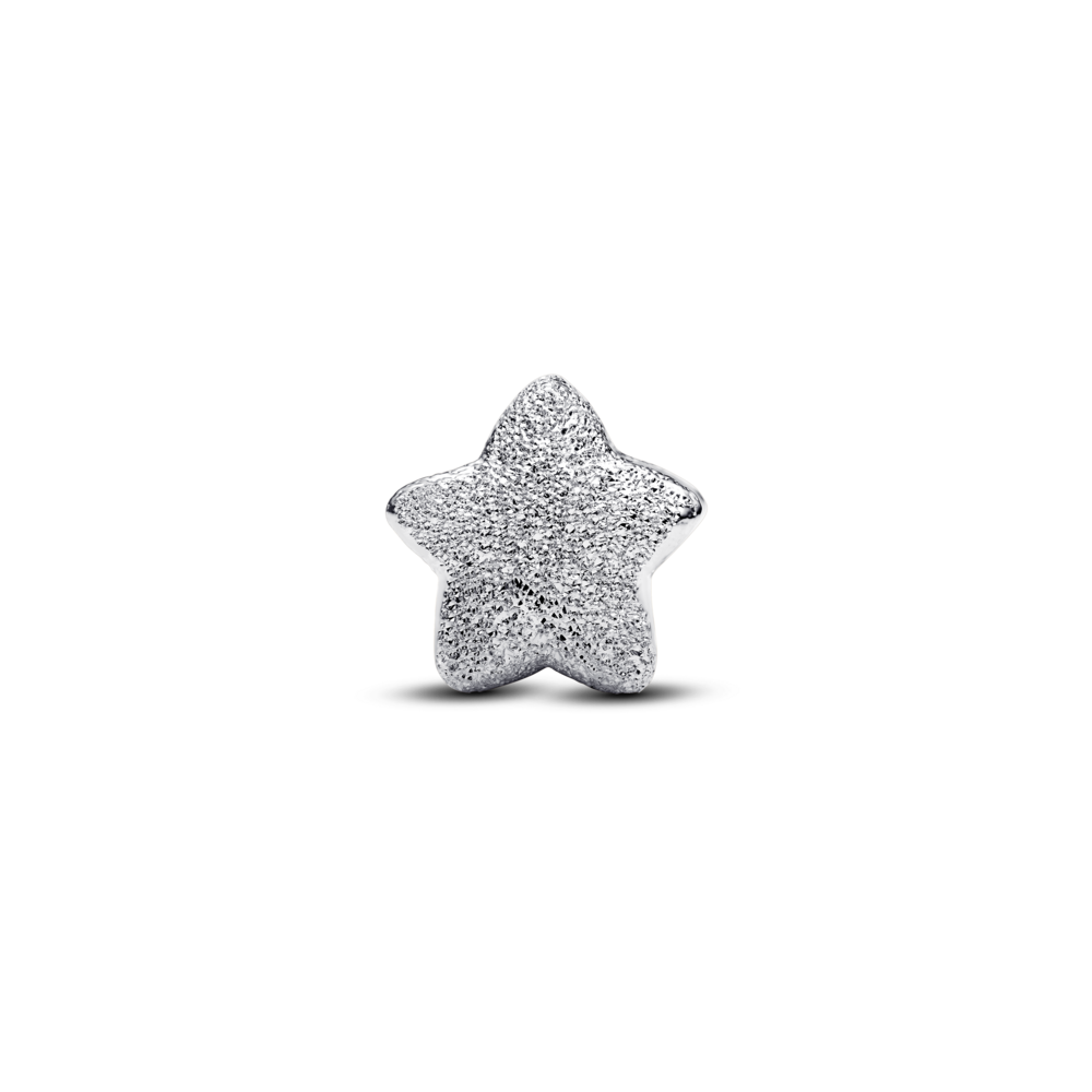 Conta Pandora Star Textured Sterling