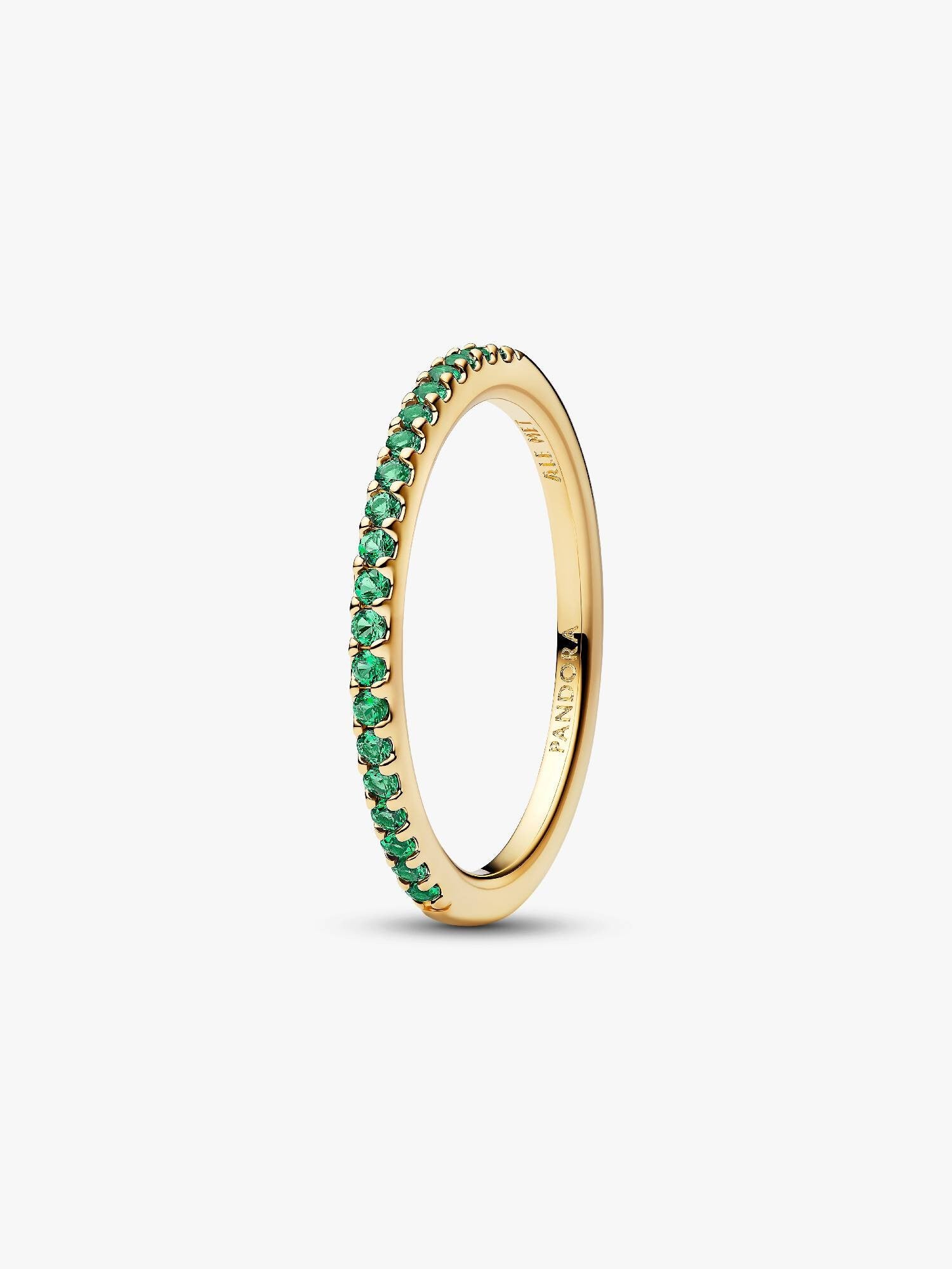 Anel Pandora Verde Brilhante