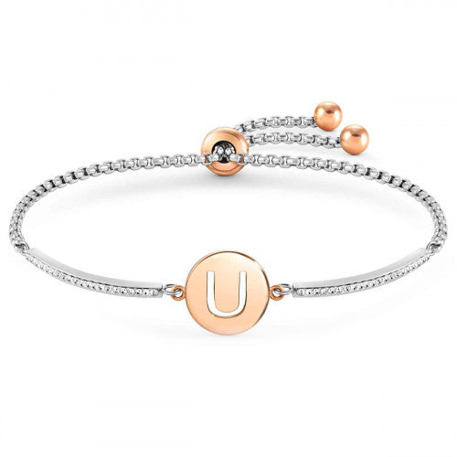 Pulseira Nomination Milleluci Letra U - Ana Joalheiros