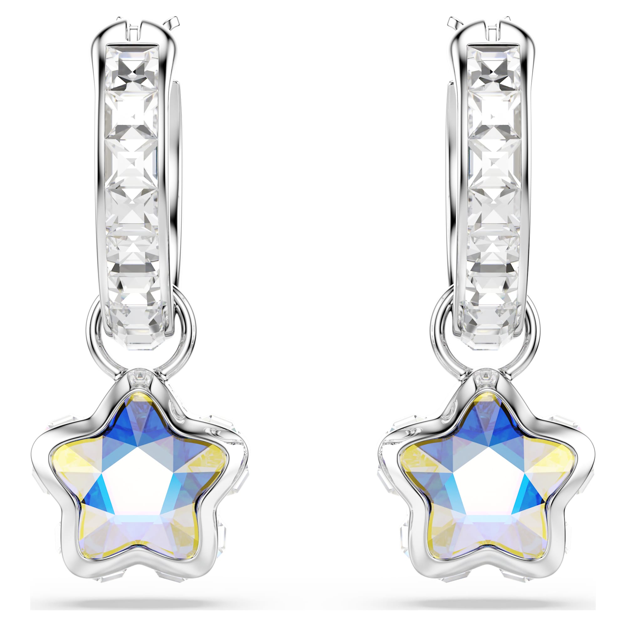 Brincos Swarovski estrela Chroma