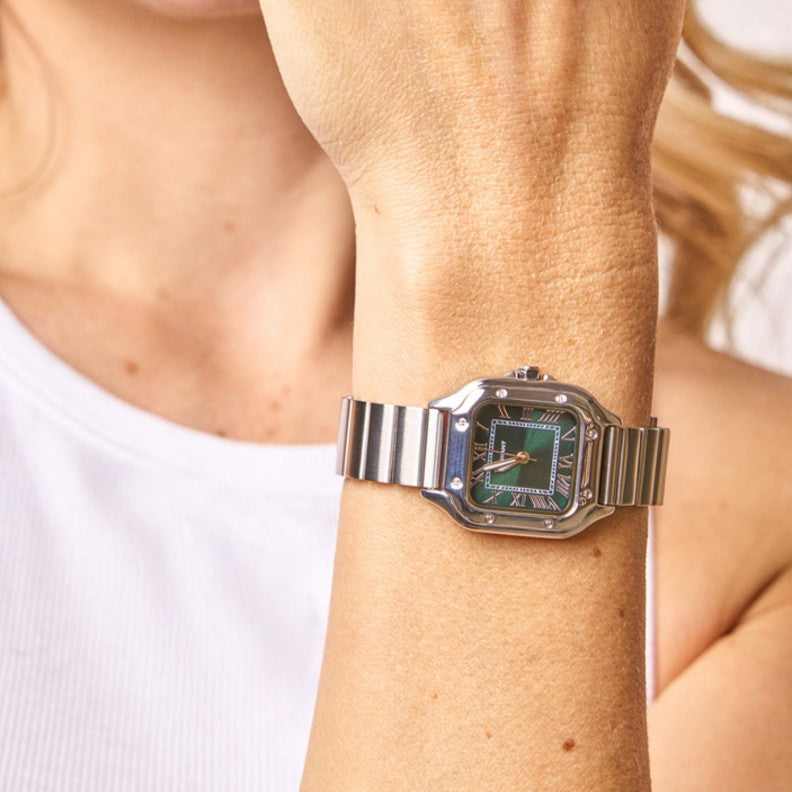 Relógio Radiant Mulher Chris Her Verde/Plateado