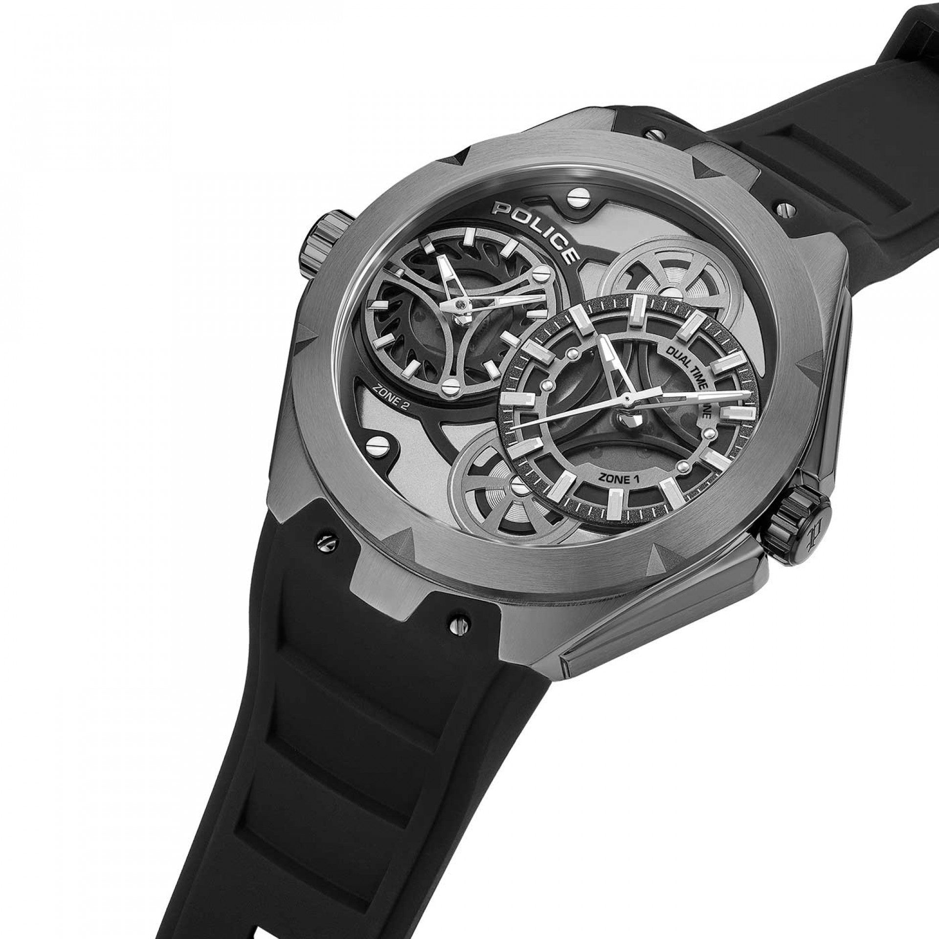 Black Police Scepter Watch