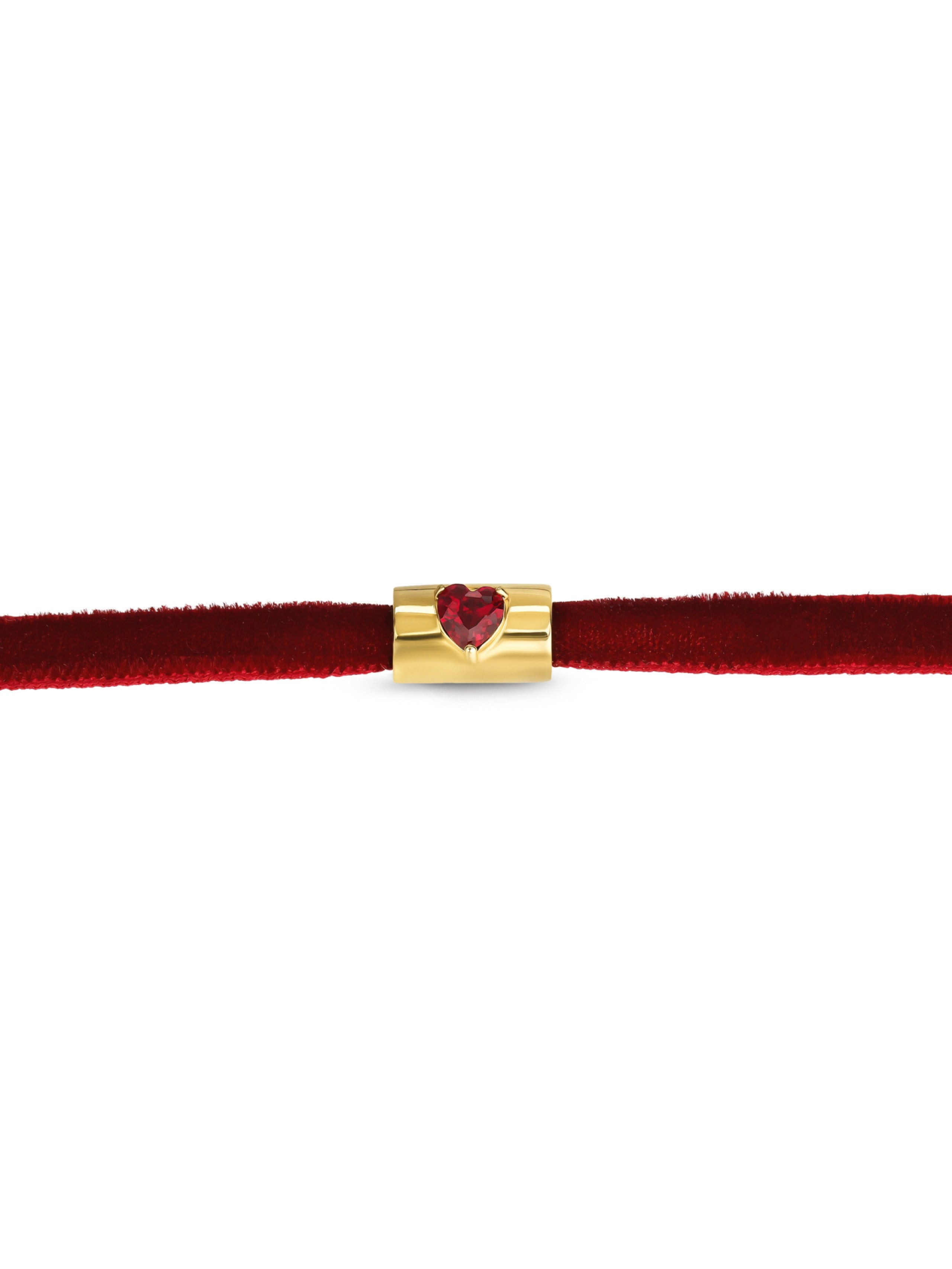 Colar One Senhora Neckmess Velvet Love Red