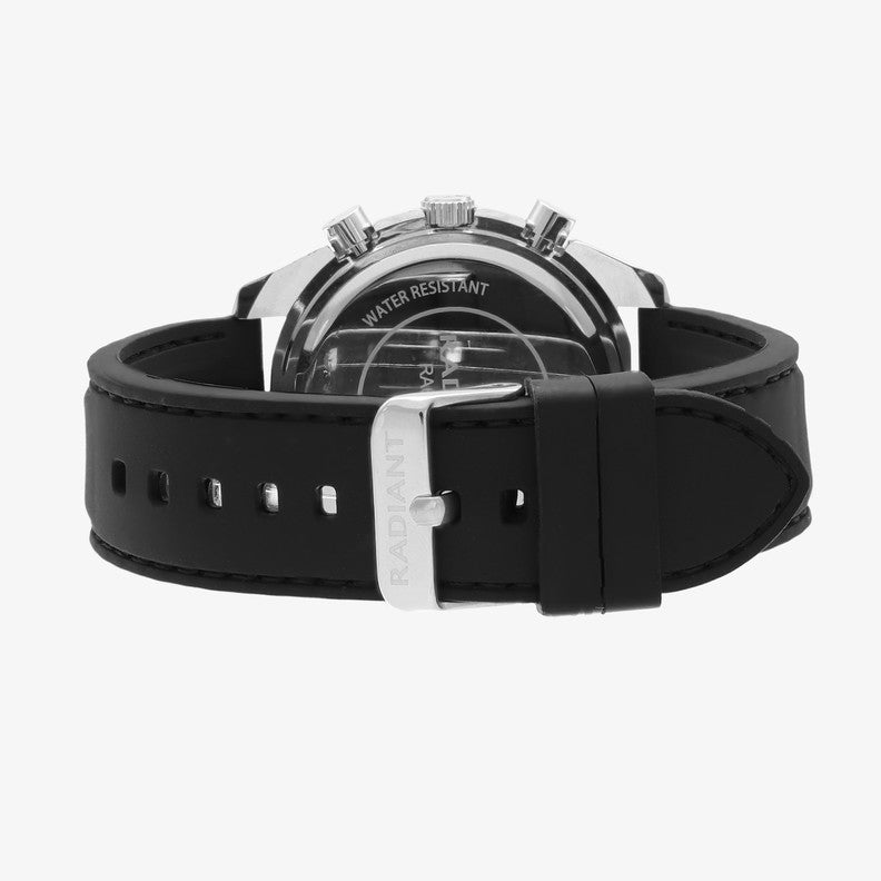 Relógio Radiant Homem Marlon Prateado Silicone