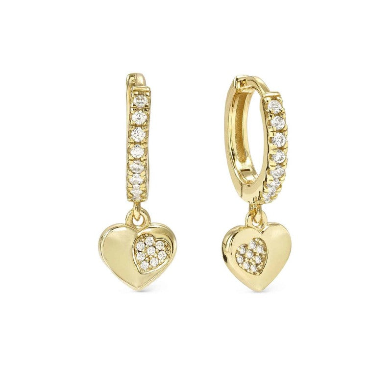 Brincos Nomination Petit Sparkle Coração