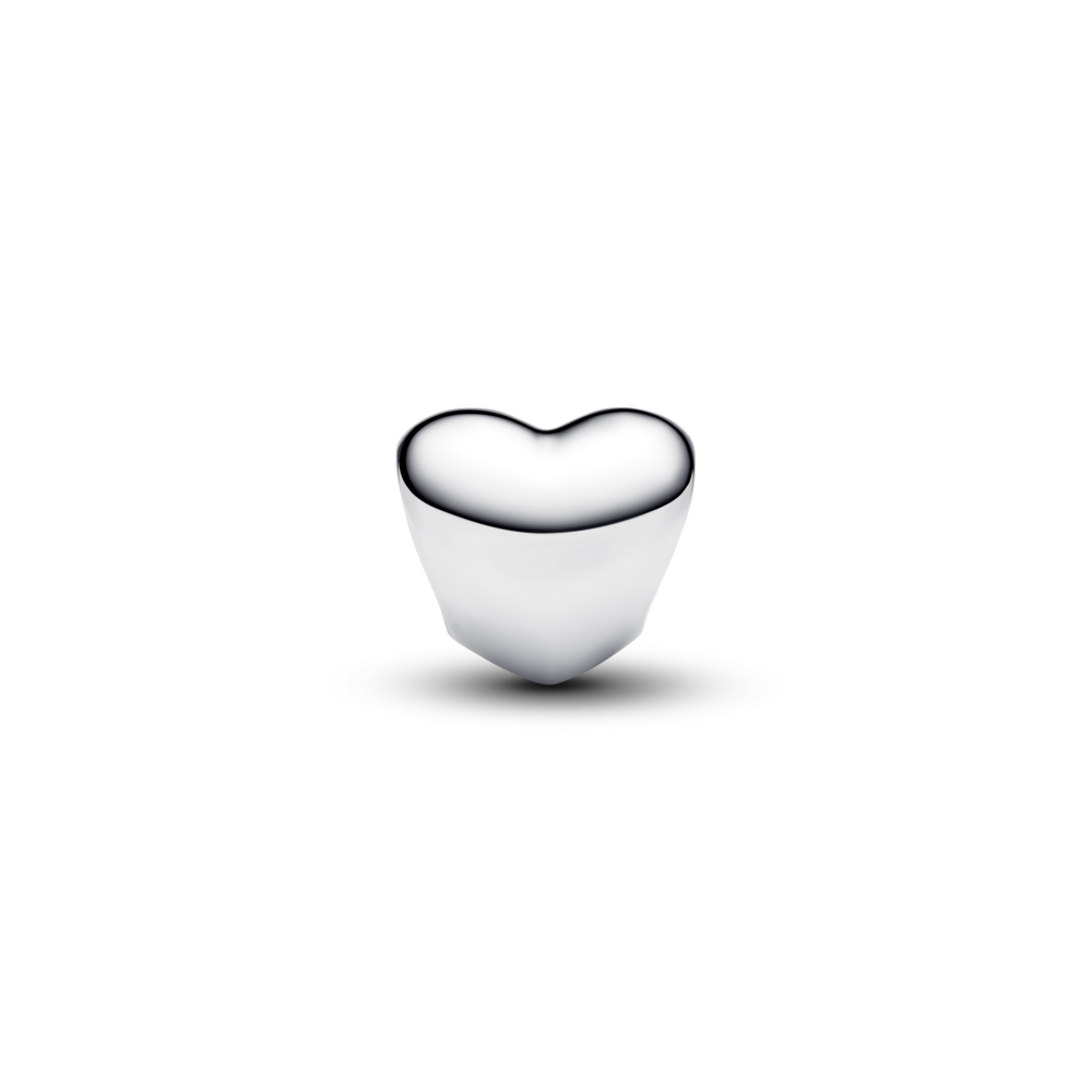 Conta Pandora Heart Sterling