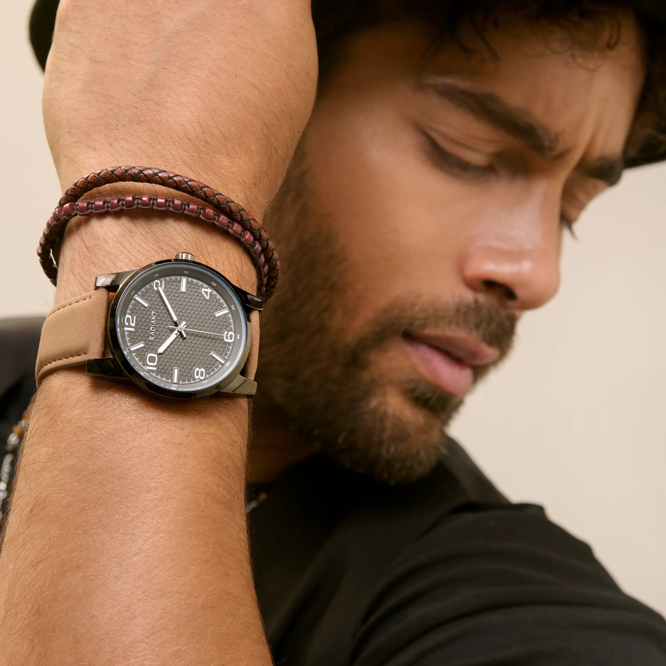 RelógioHomem Johnny Cinza