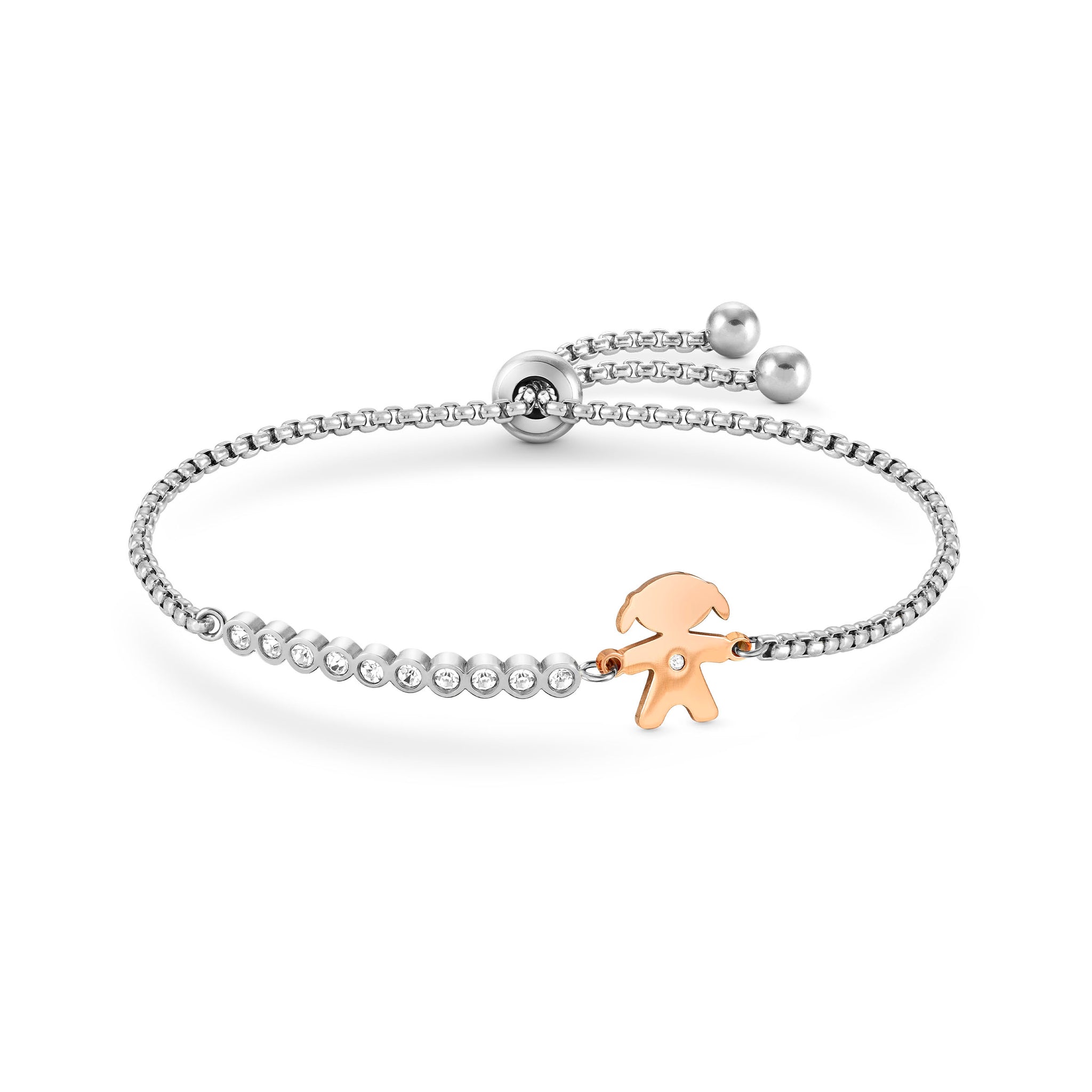 Pulseira Milleluci Menina Ouro Rosa - Ana Joalheiros