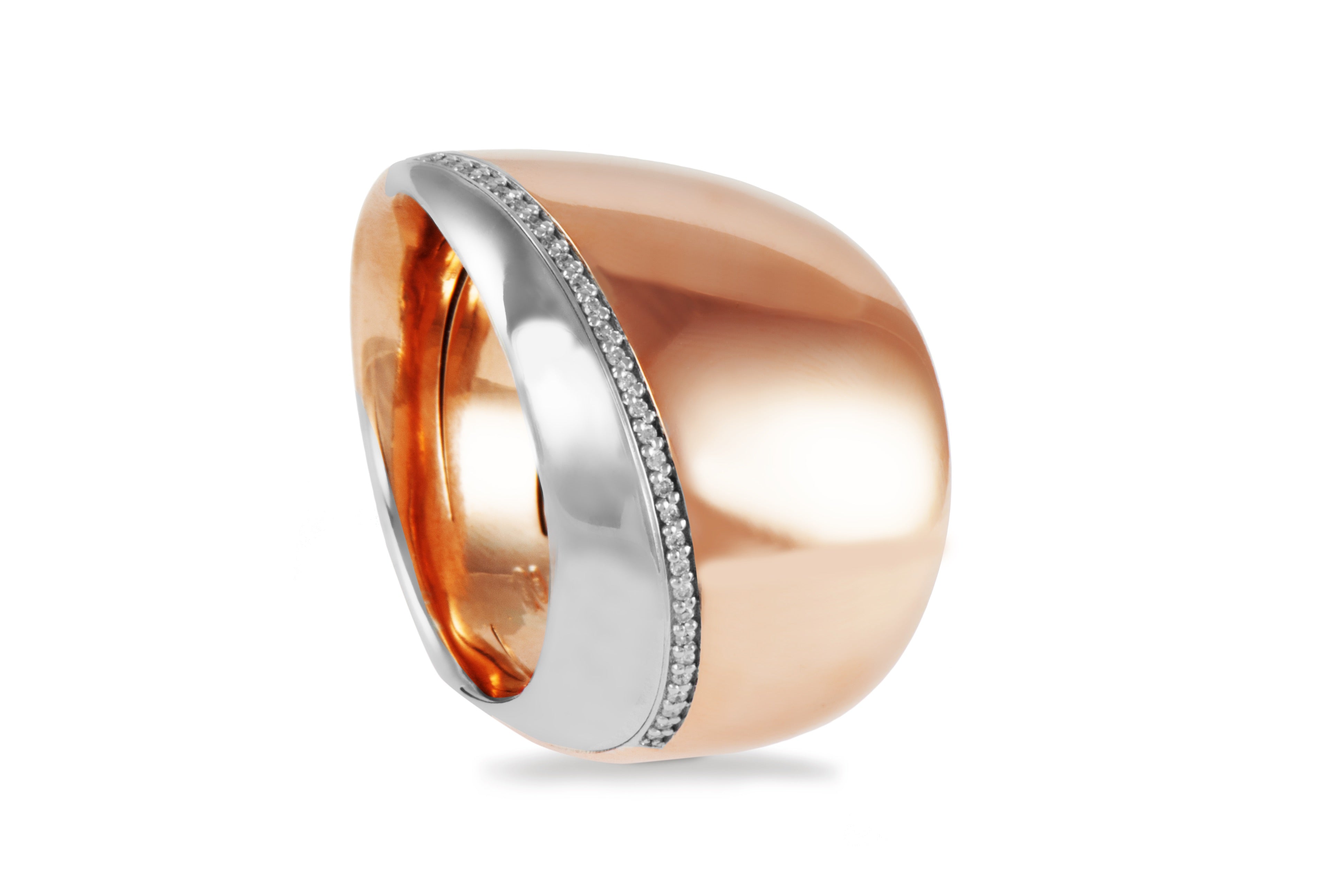 K DI KOURE Ouro ANEL 30 D- 0.12kt - Ana Joalheiros
