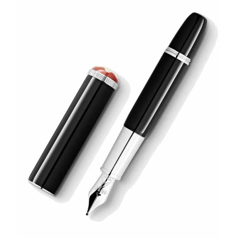 CANETA MONT BLANC Fountain Pen M Heritage R&N Baby Black - Ana Joalheiros