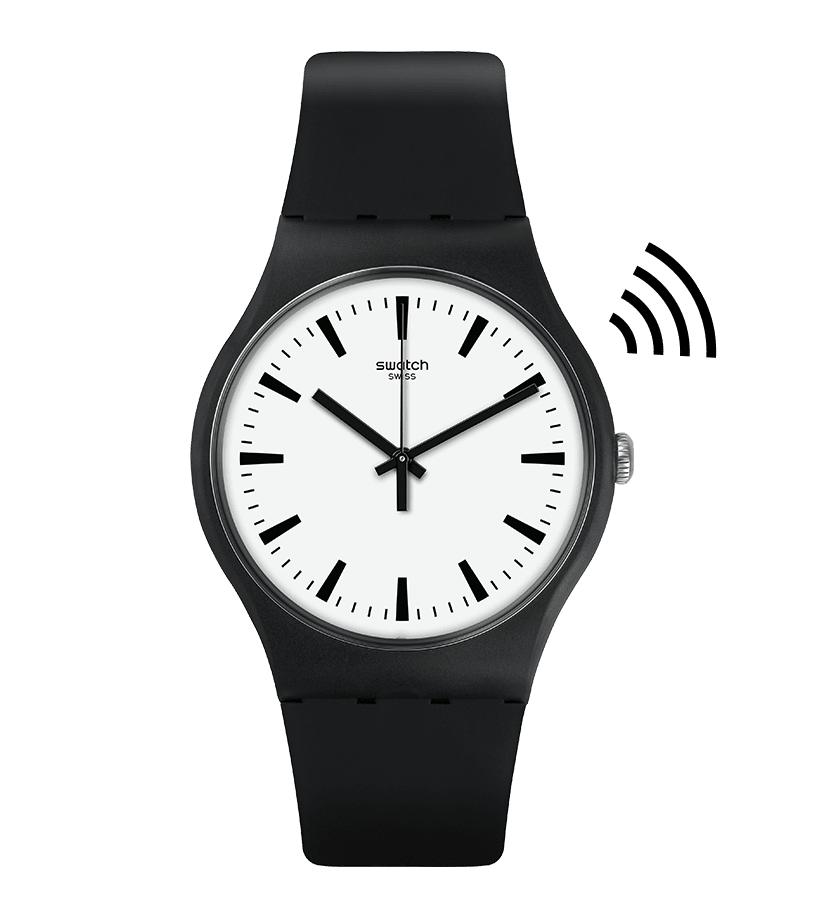 Relógio Swatch BLACKBACK PAY! - Ana Joalheiros