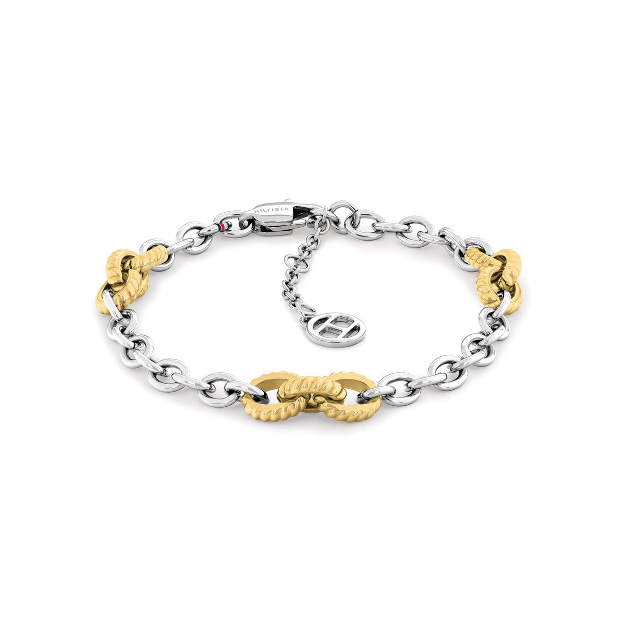 Pulseira Tommy Hilfiger Rope Prata
