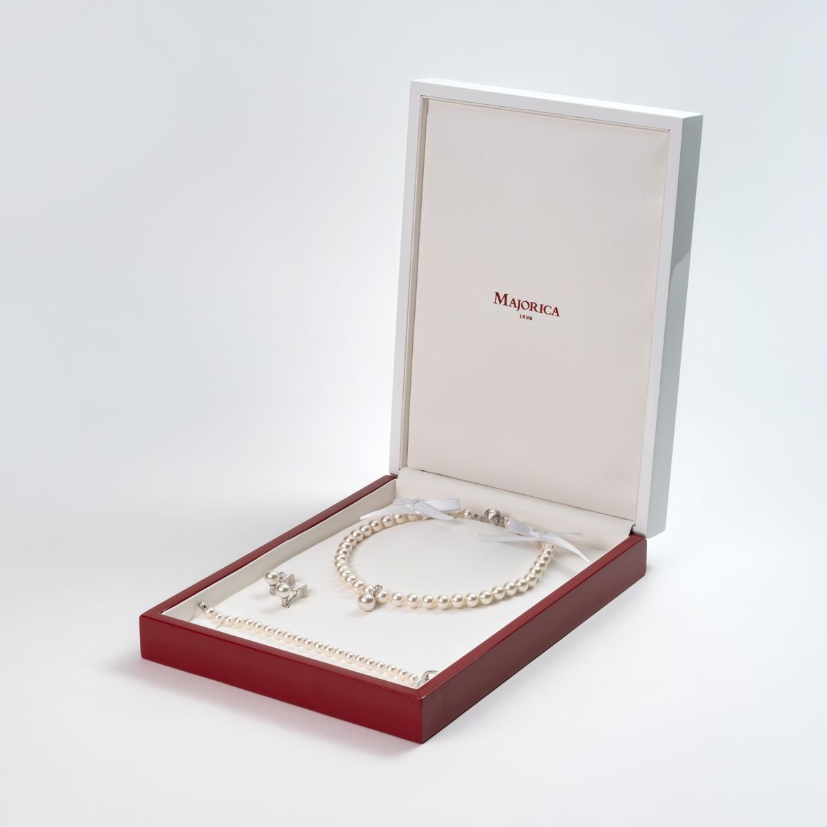 Set Majorica Eternal Colar Pulseira e Brincos