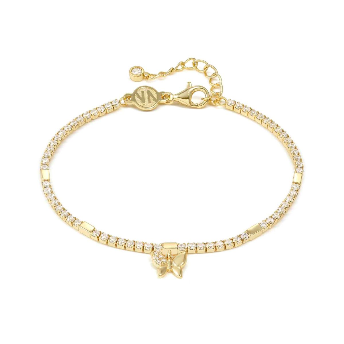 Pulseira Nomination Petit Sparkle Borboleta com Zircónias