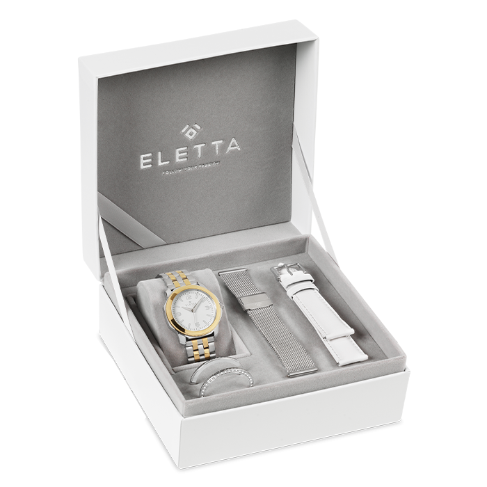 Relógio Box Eletta Vilamoura Shine