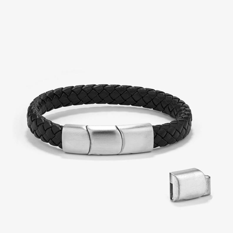 Pulseira Radiant by jewels Trama Preto - Ana Joalheiros