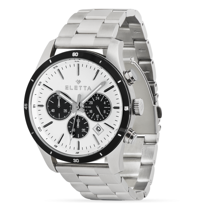 Eletta Active Black &amp; White Watch
