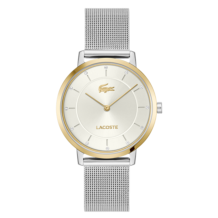 Relógio Mulher Bicolor Cristais CROCORIGIN