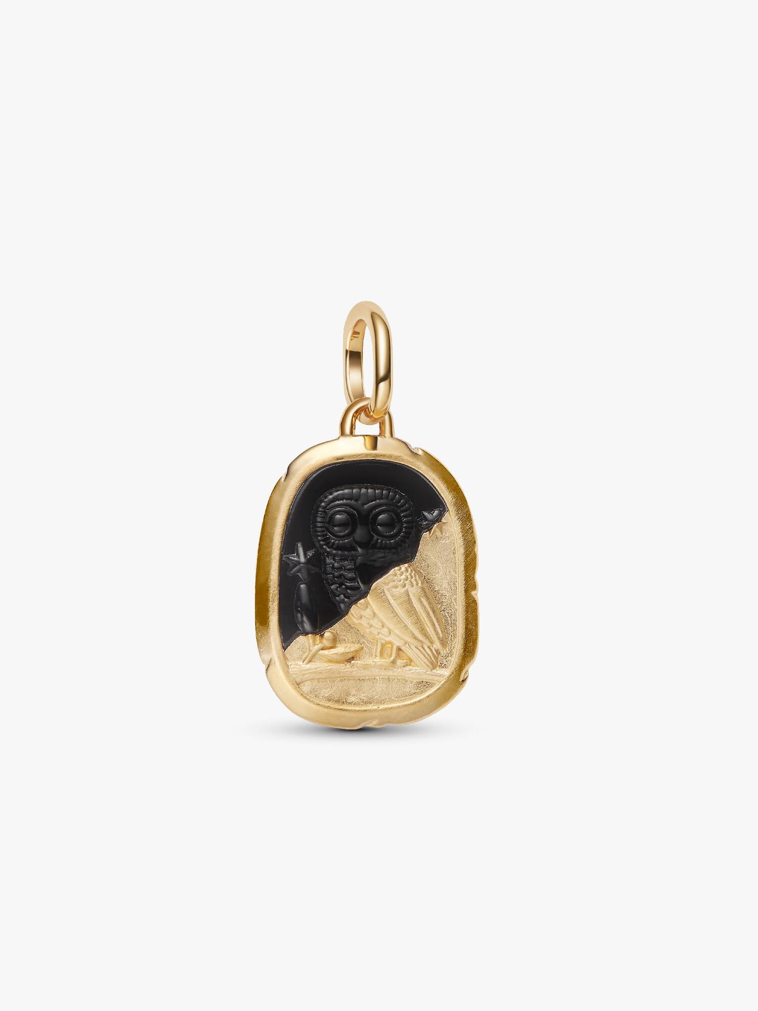 Pendente Pandora Owl Black Crystal