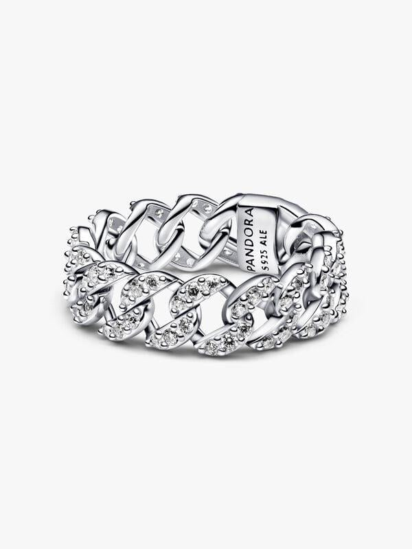 Anel Pandora Cuban Chain