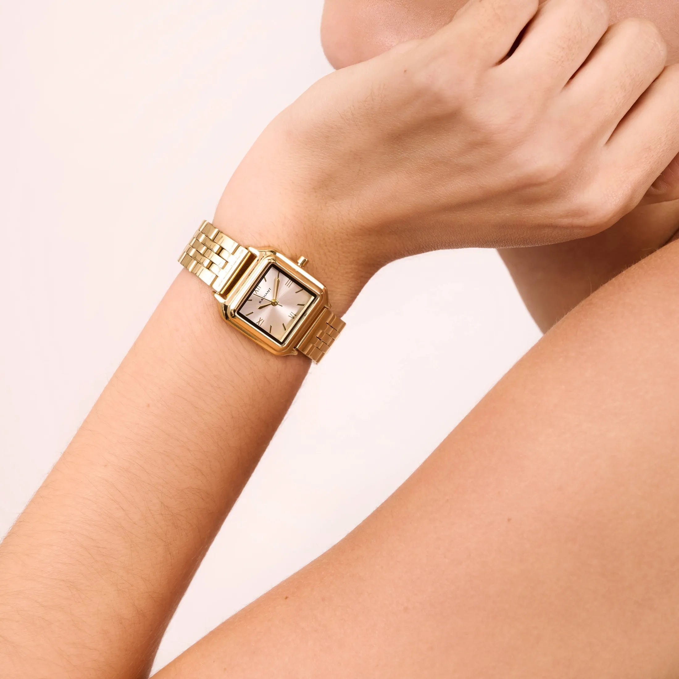 Relógio Radiant Coral Wave Dourado