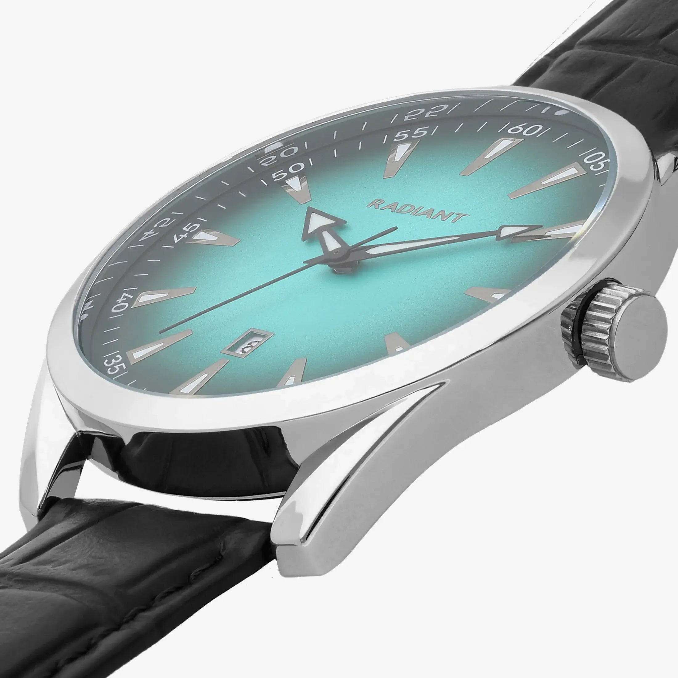 Relógio Radiant Ocean Code Turquesa/Preto