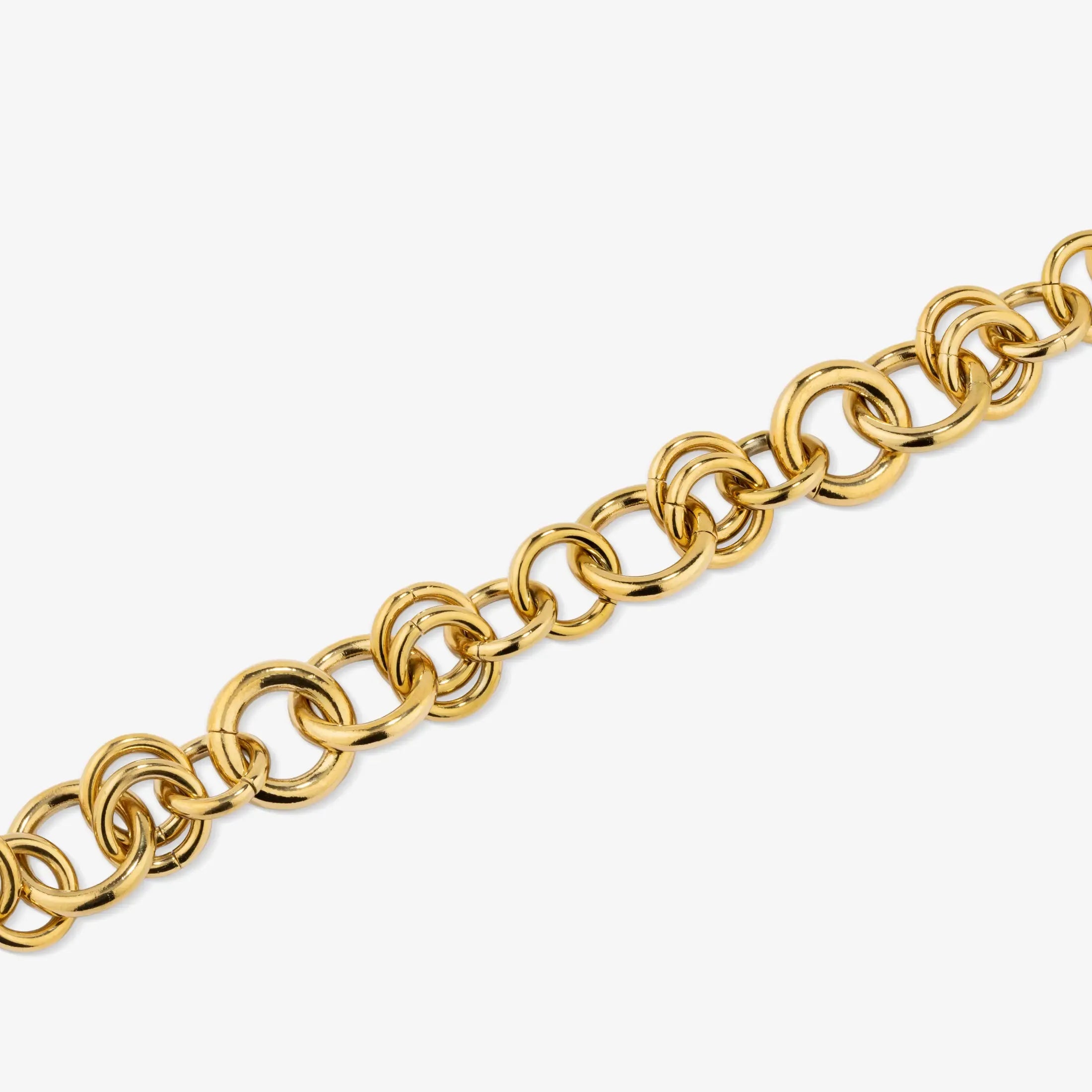 Pulseira Radiant by jewels  Mulher Knots Bold Dourada
