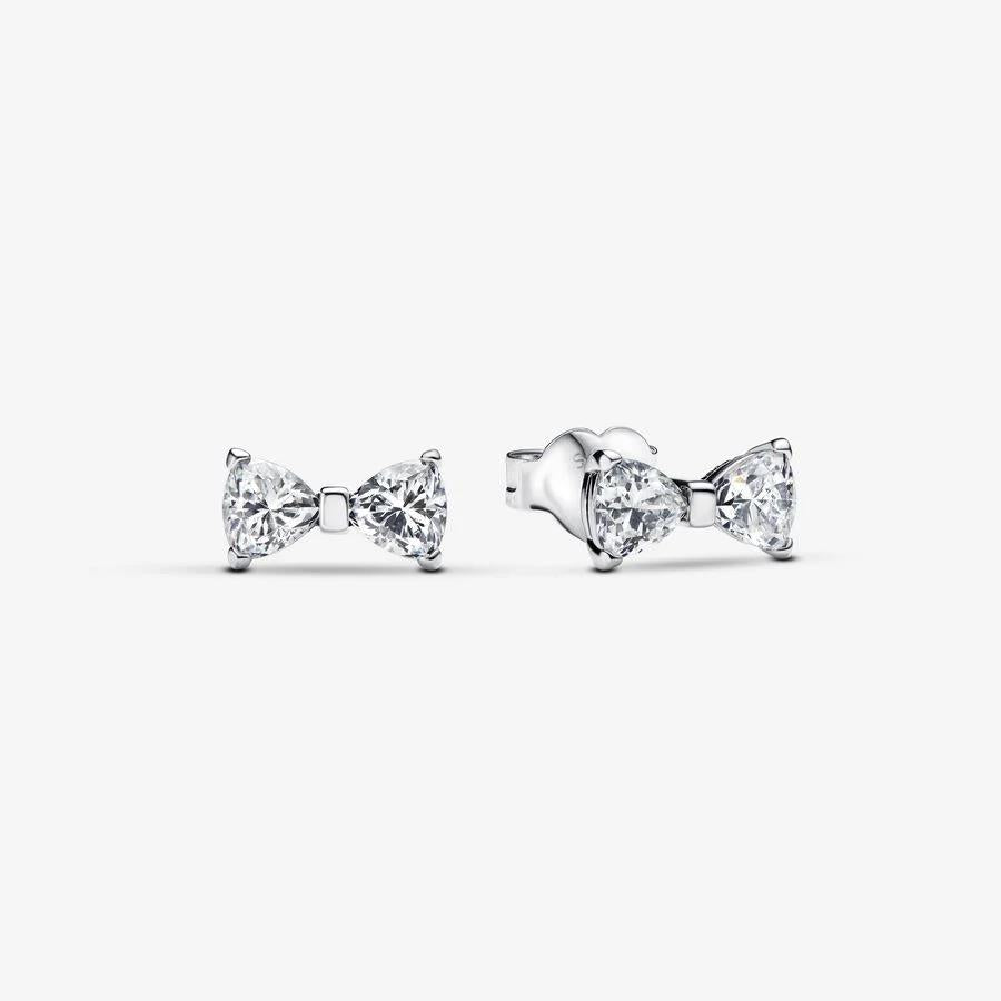 Brincos Pandora Bow Sterling - Ana Joalheiros