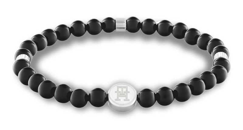 Pulseira Tommy Hilfiger Beads Onyx - Ana Joalheiros