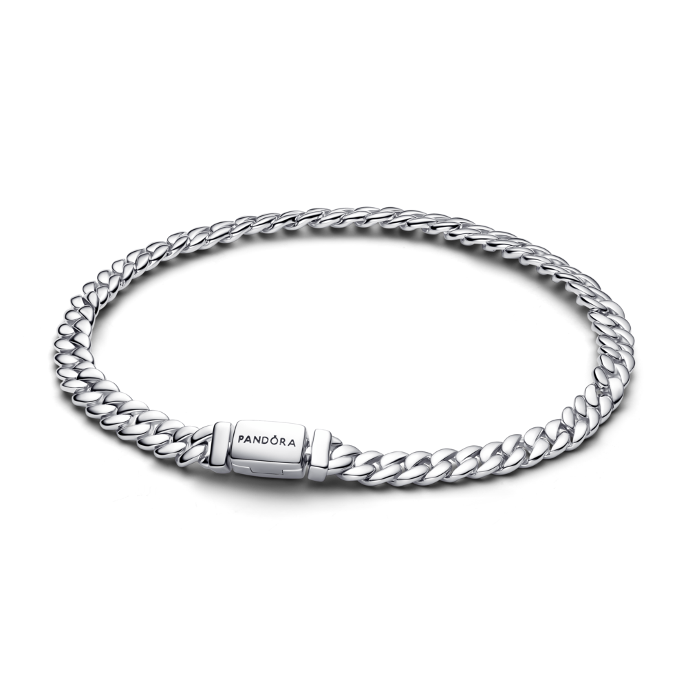 Pulseira Pandora Cuban Chain Sterlig