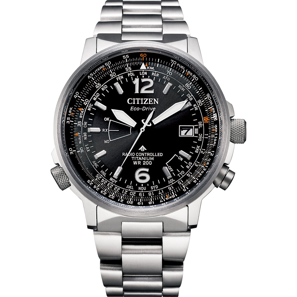 Relógio Citizen Promaster Pilot Super Titanium