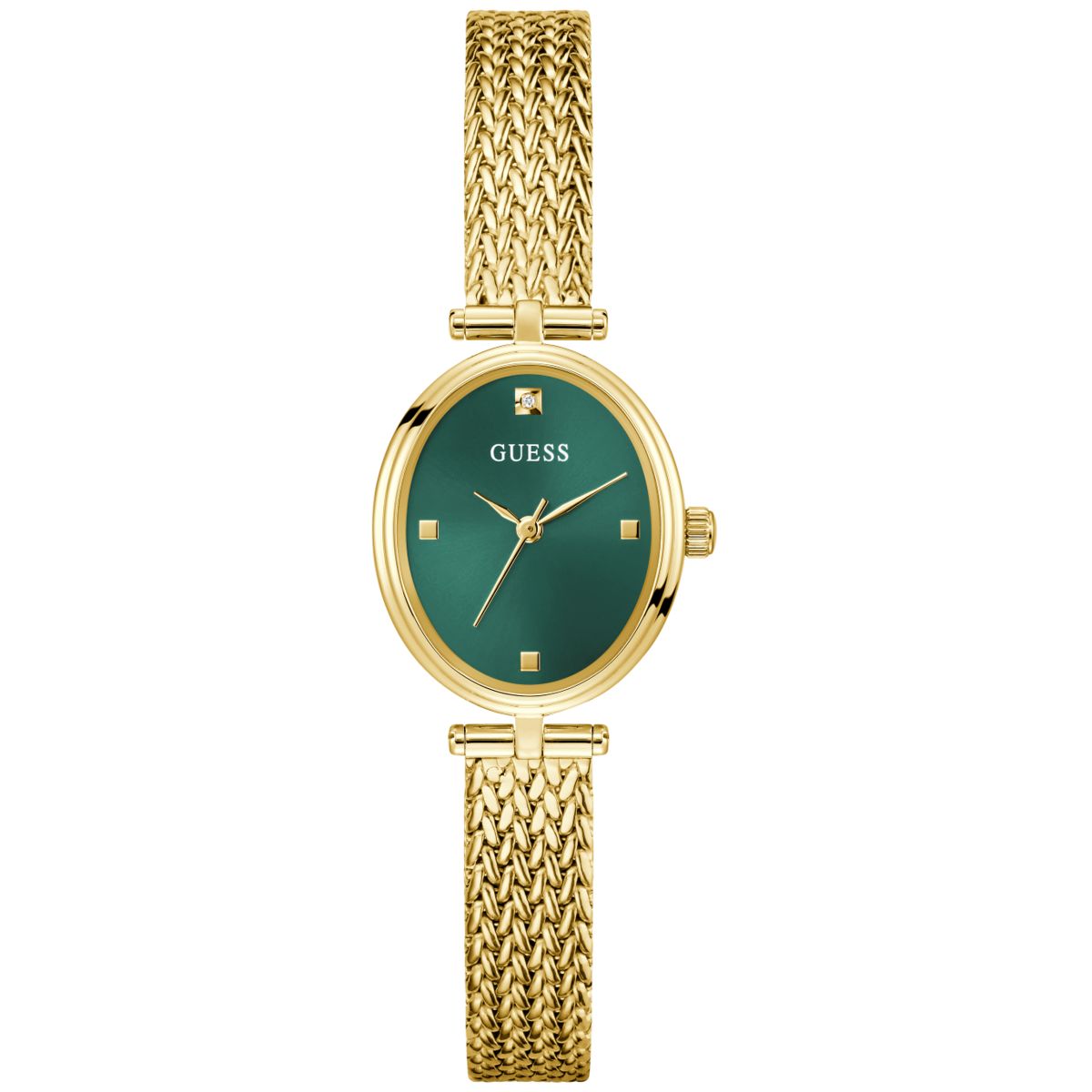 Relógio Guess Ruby Dourado Verde