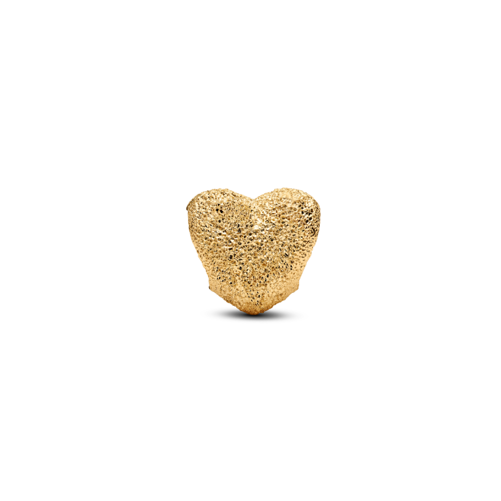 Conta Pandora Textured Heart
