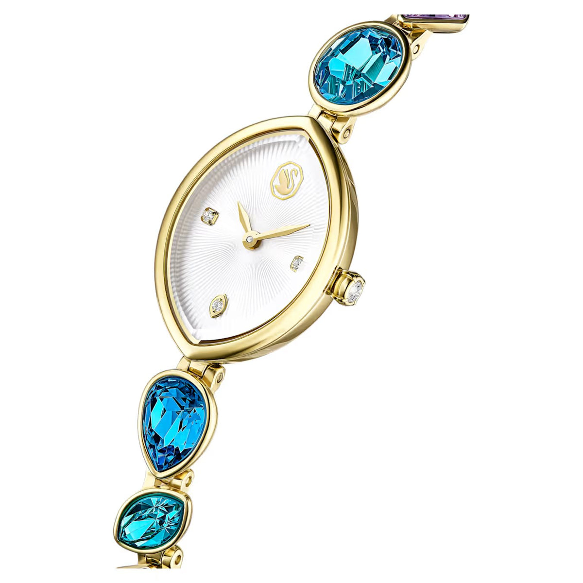 Relógio Swarovski Gema Dourado