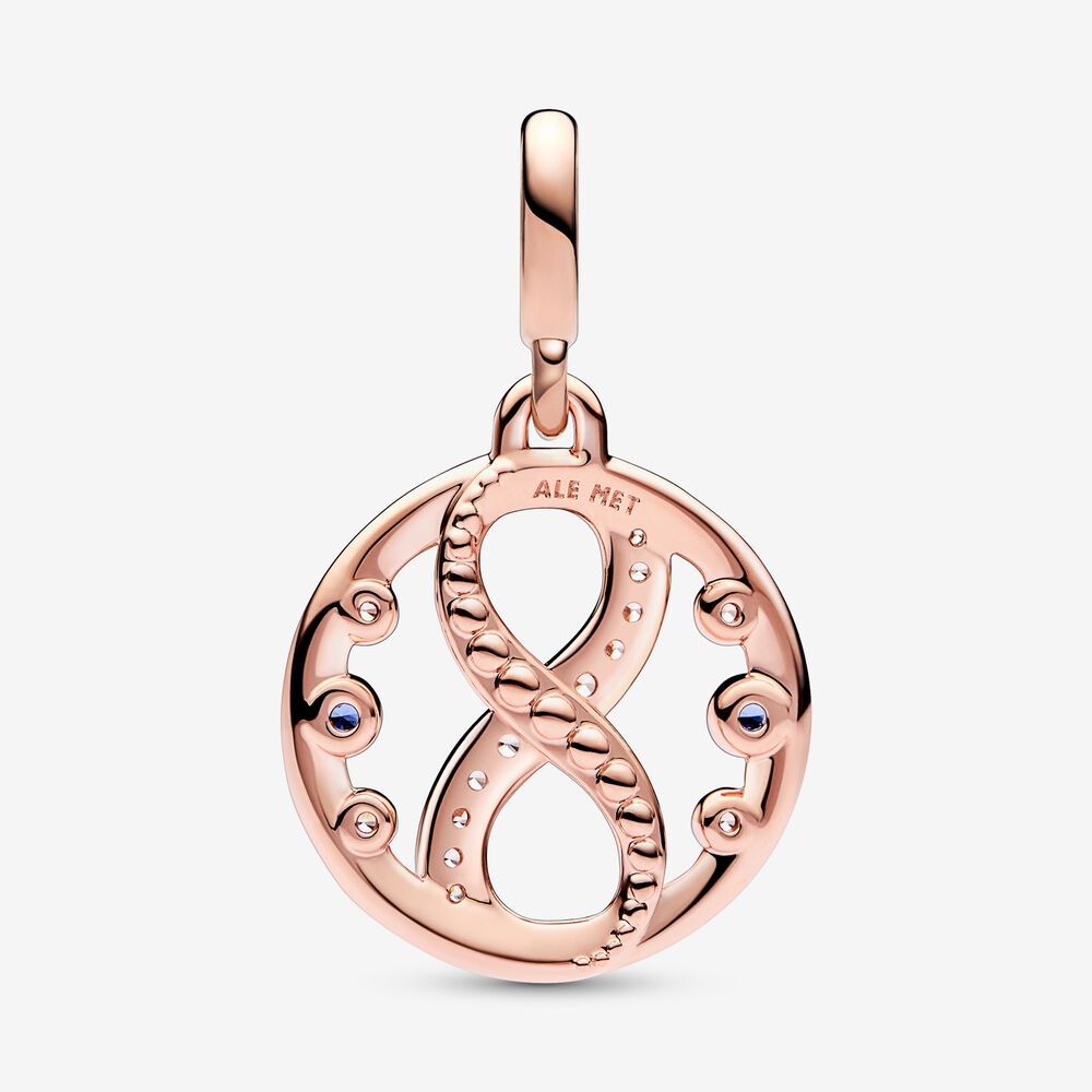 Pendente Pandora Infinity 14K Rose Gold - Ana Joalheiros