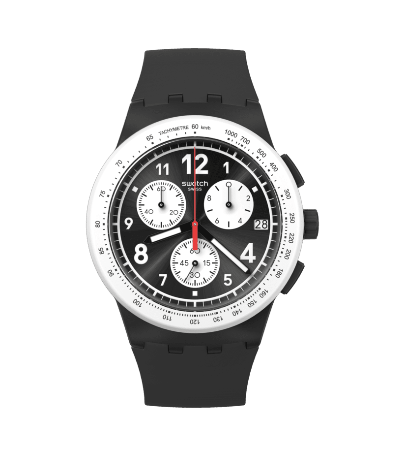 Relógio Swatch NOTHING BASIC ABOUT BLACK - Ana Joalheiros