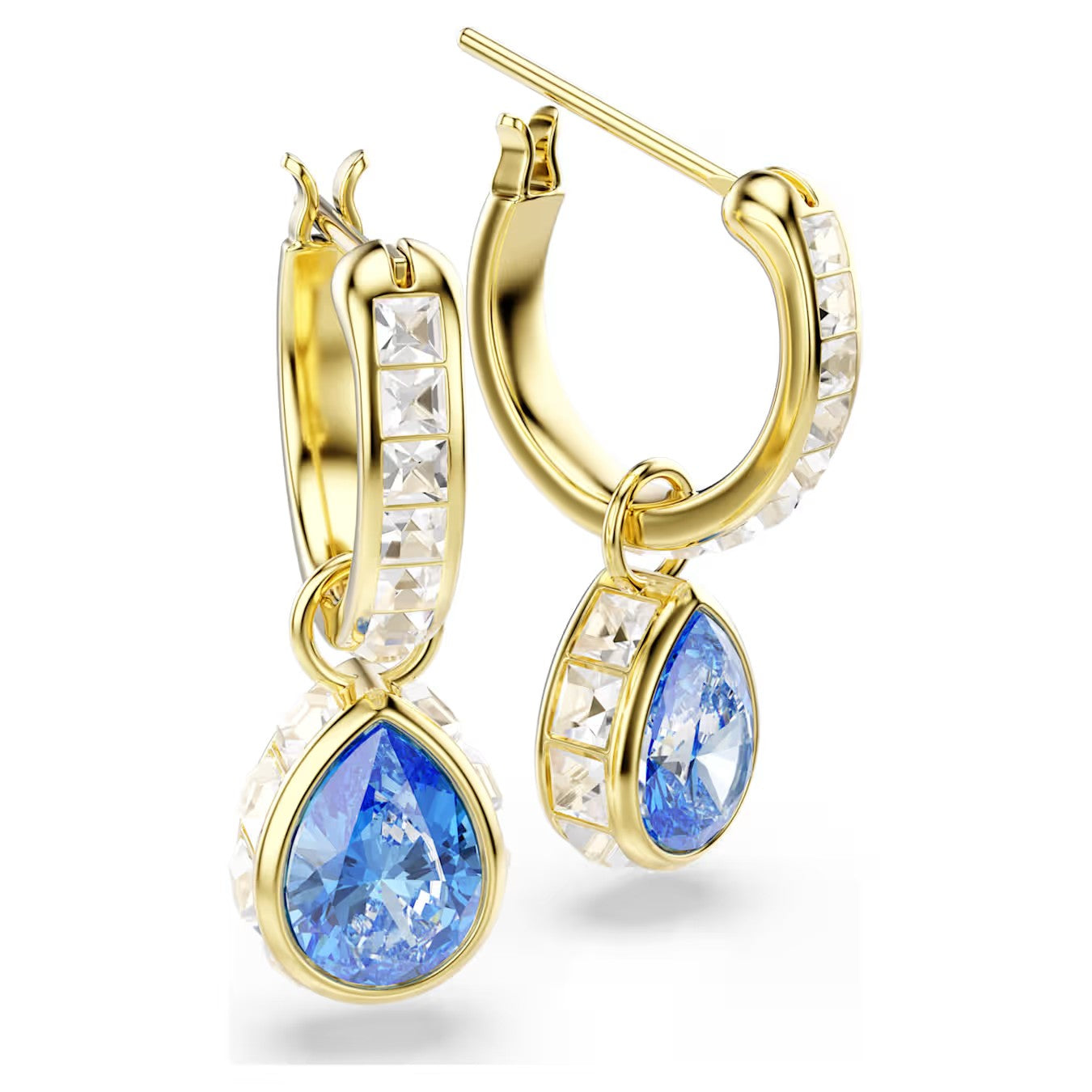 Brincos Swarovski Azuis