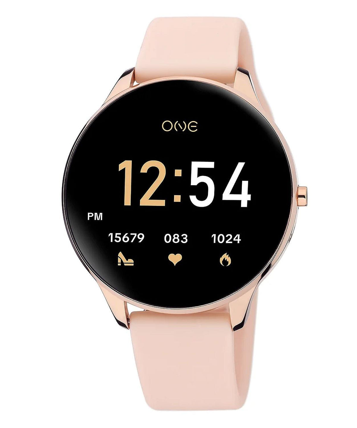 Smartwatch One Slim Rose Gold Silicone
