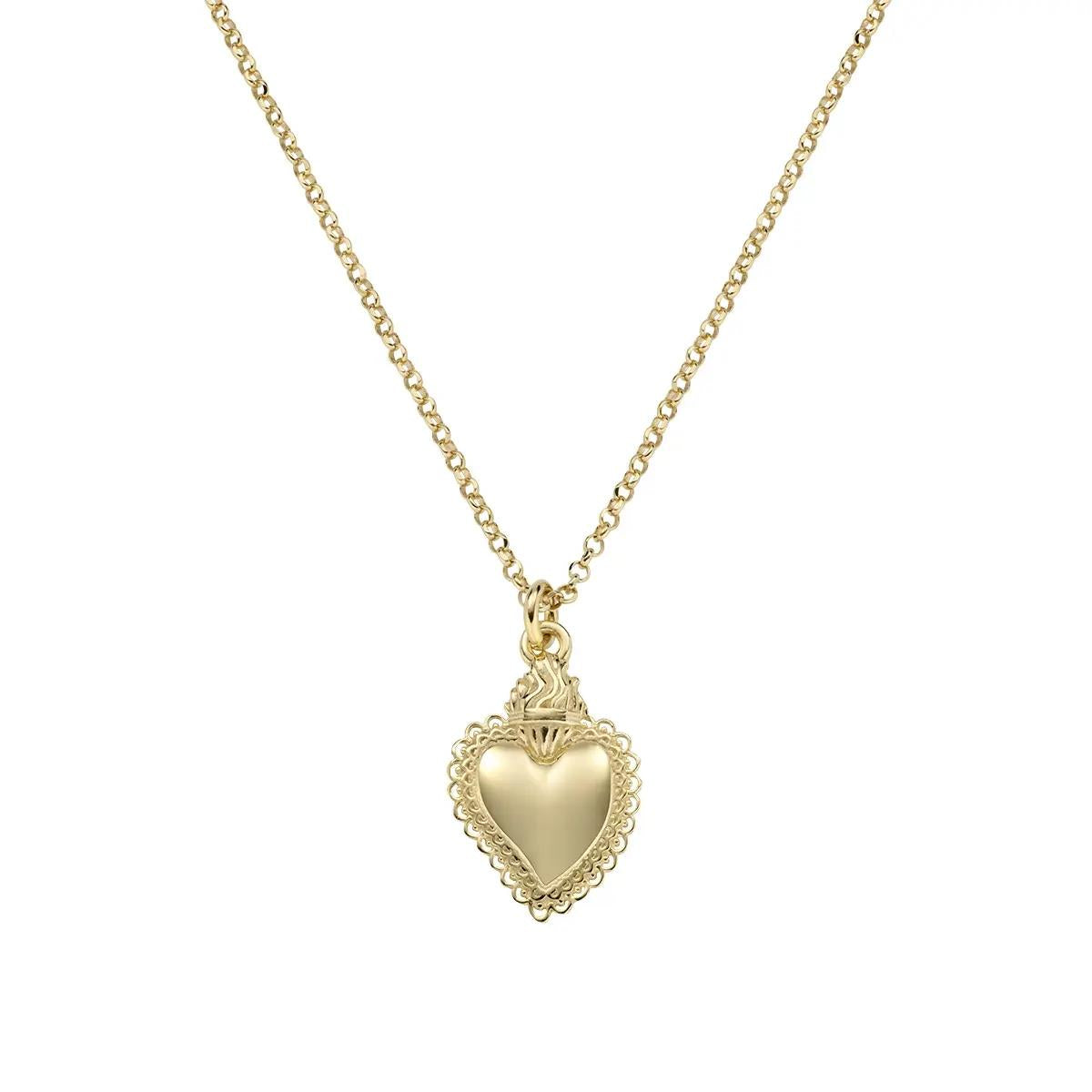 Colar Amen Sacred Heart - Ana Joalheiros