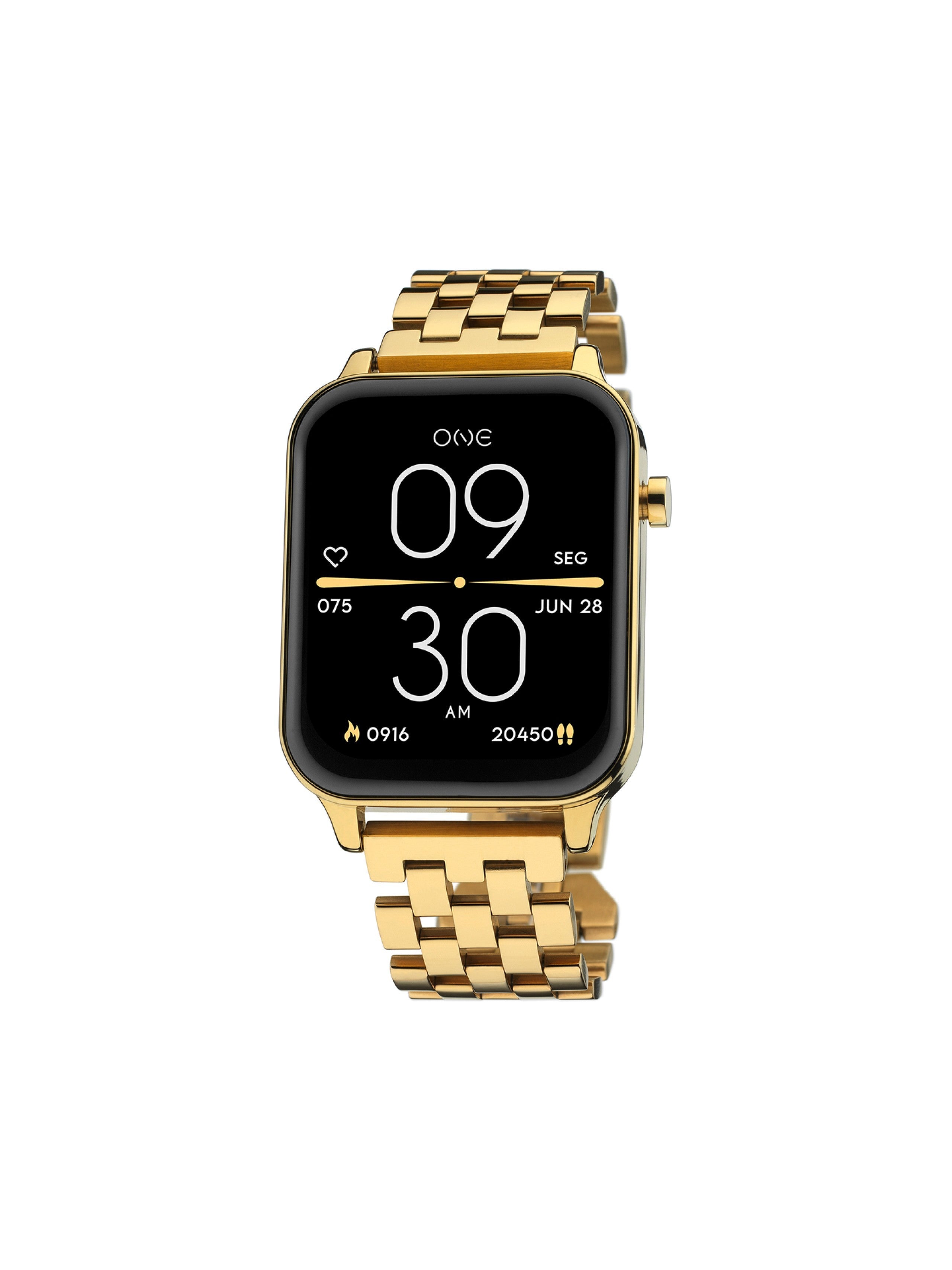 Smartwatch One MagicCall Gold Links