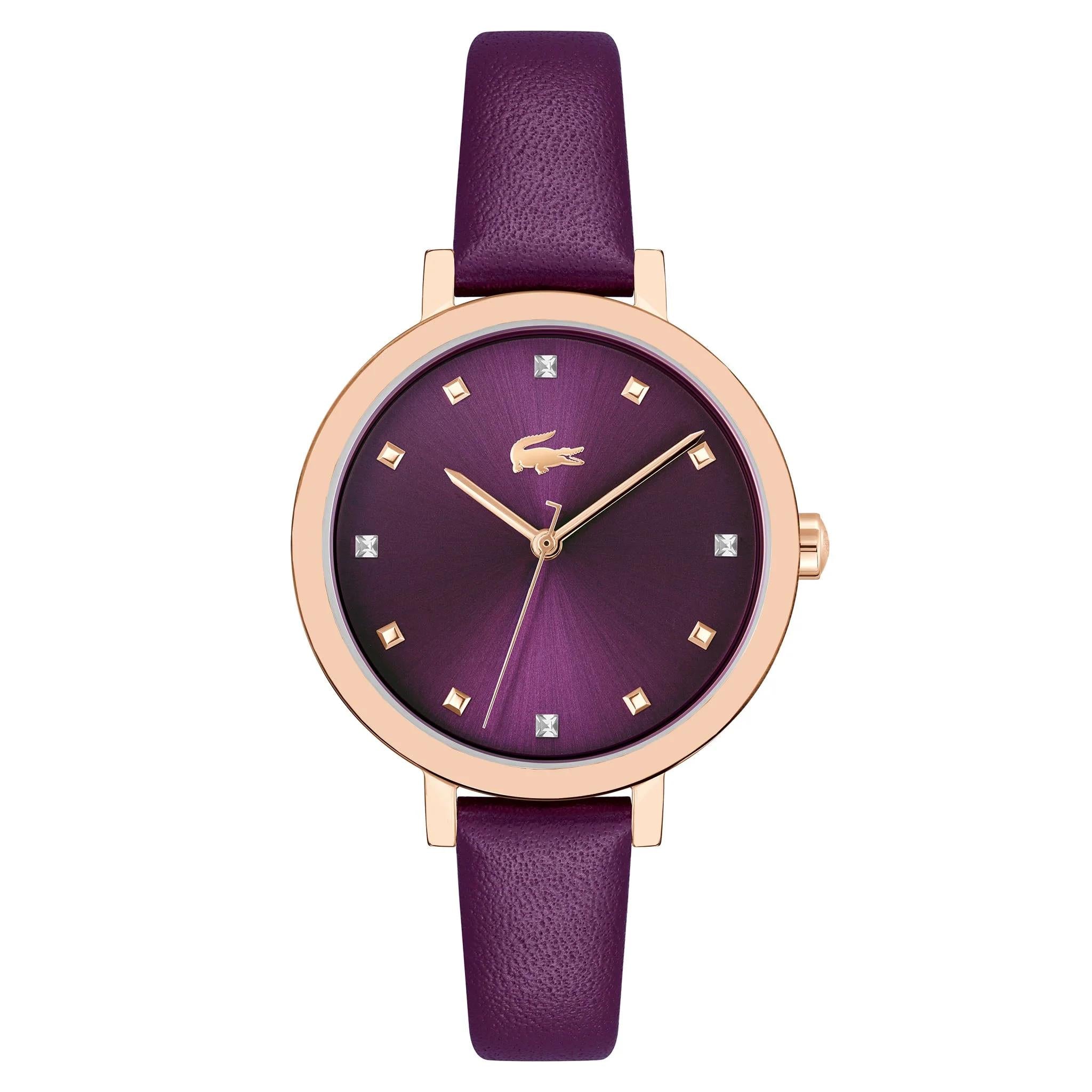 Relógio Lacoste Riga Plum - Ana Joalheiros