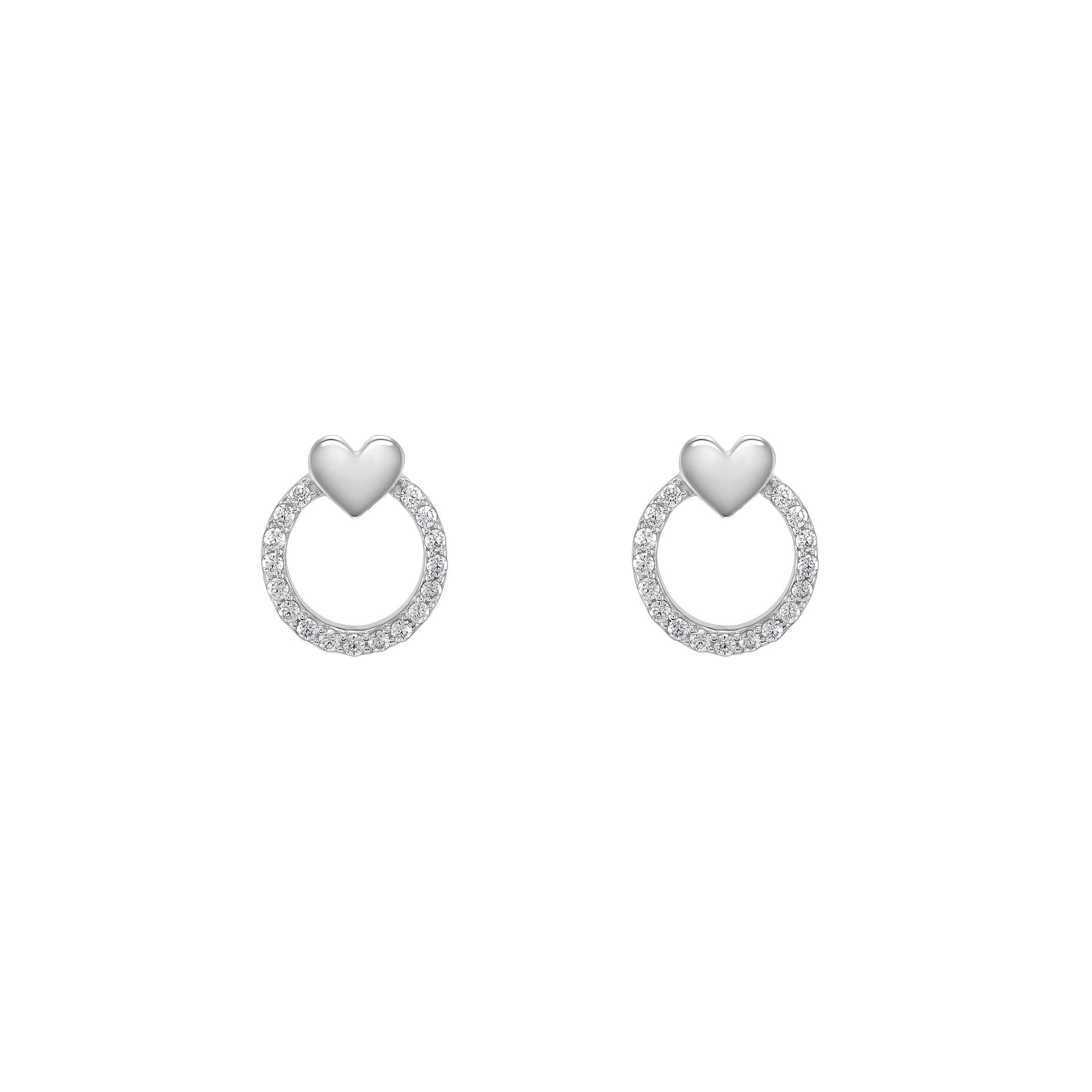 BRINCOS UNIKE VALENTINES 2023 SILVER - Ana Joalheiros