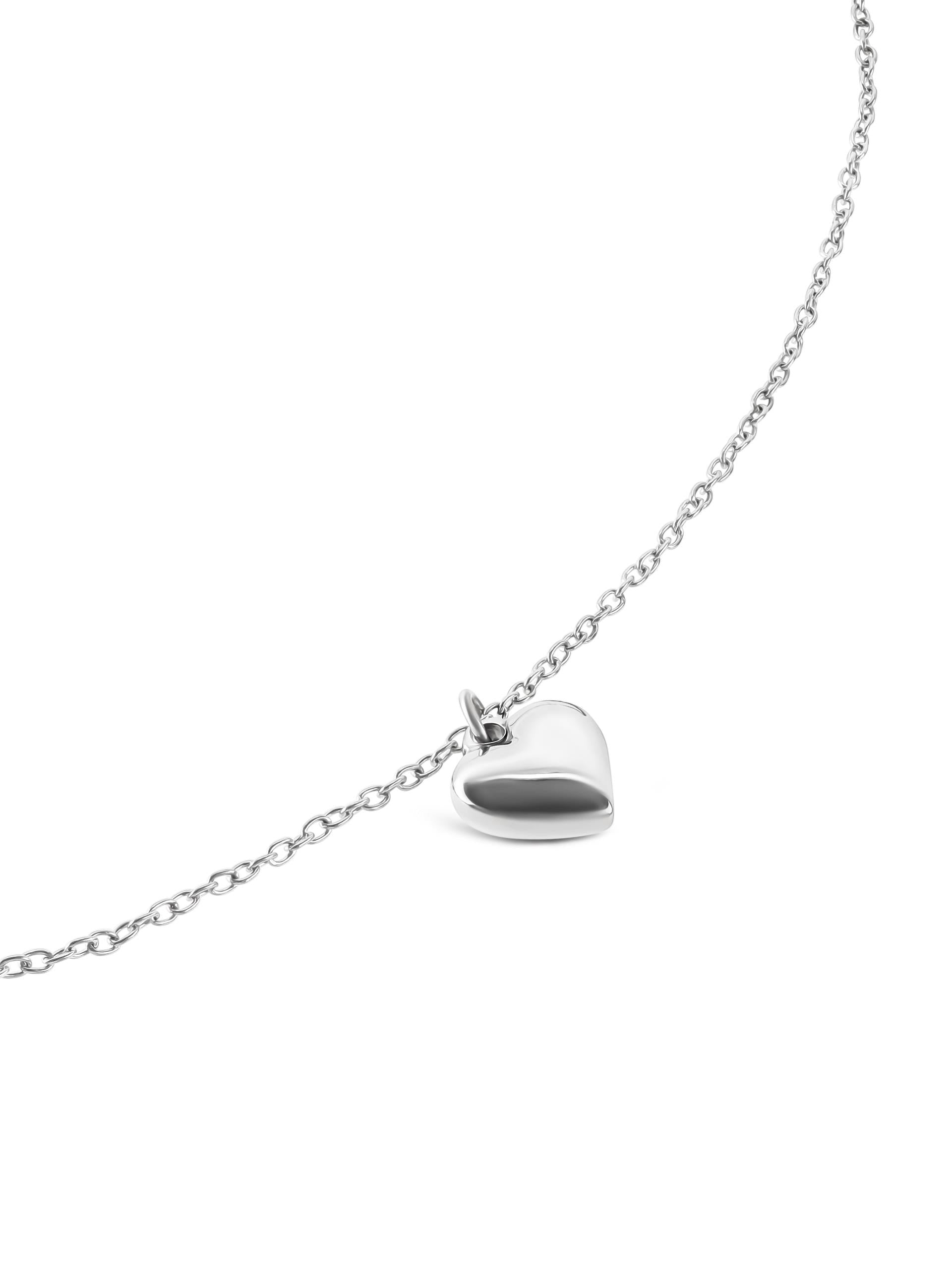 Colar One Senhora Neckmess Heart Silver - Ana Joalheiros