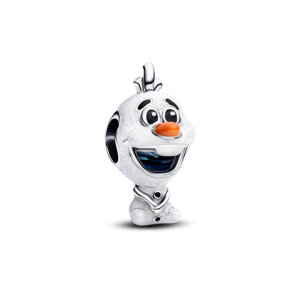 Conta Pandora Disney Olaf Sterling