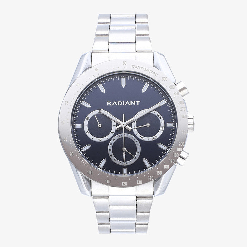 Relógio Radiant Homem Marlon Azul Prateado