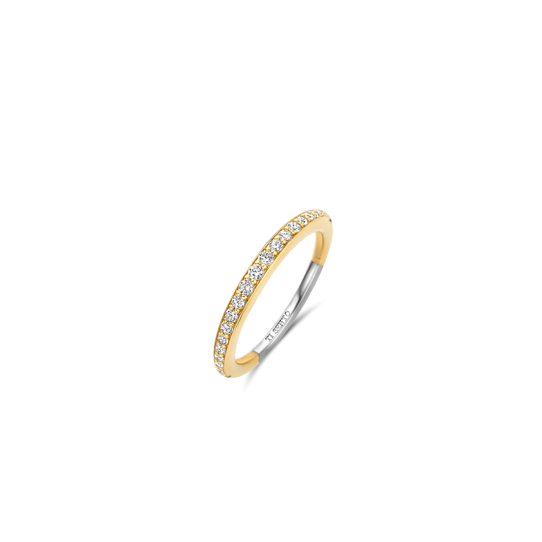 Anel Tisento Thin Zirconia