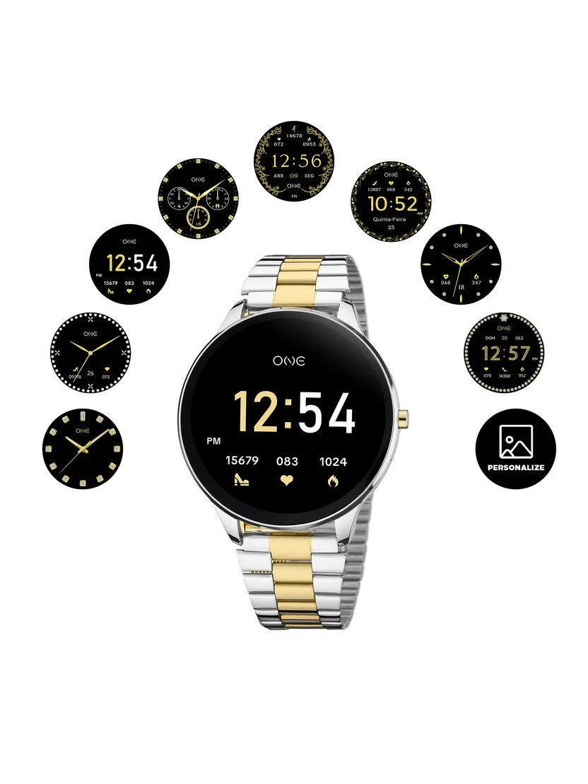 Smartwatch One Slim Fine Bicolor Links