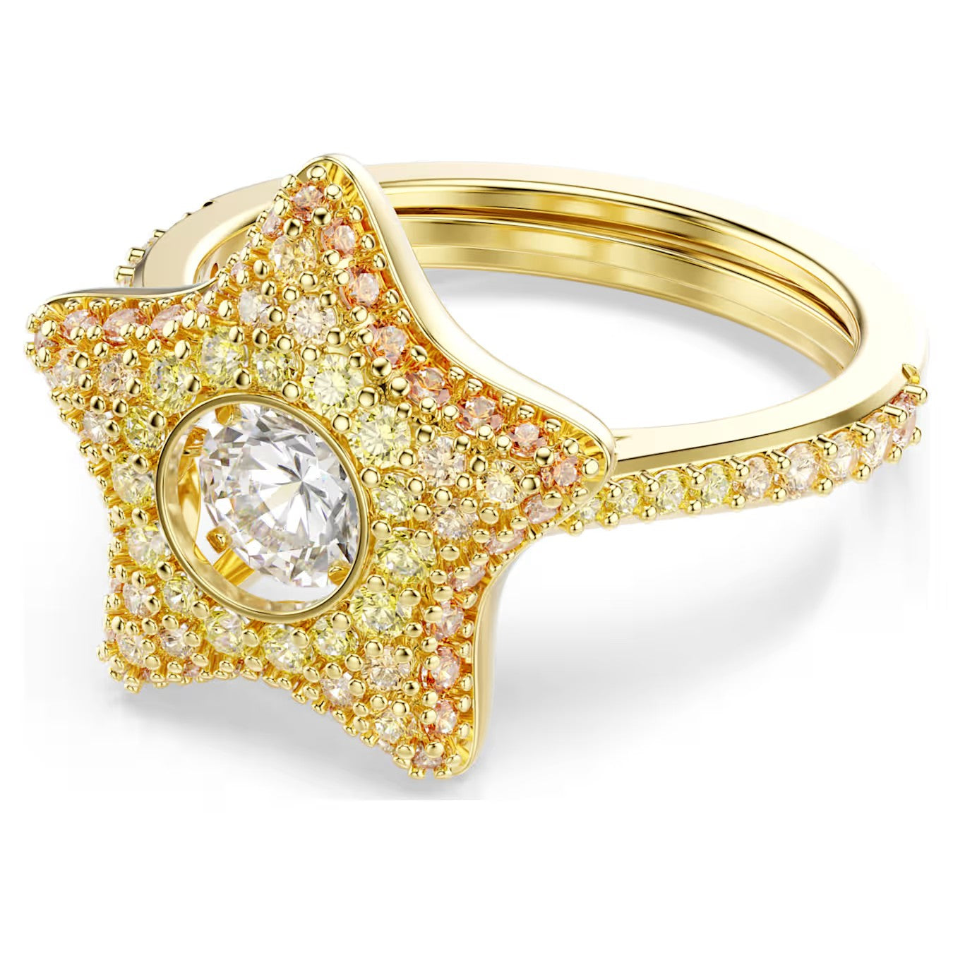 Anel swarovski Estrela