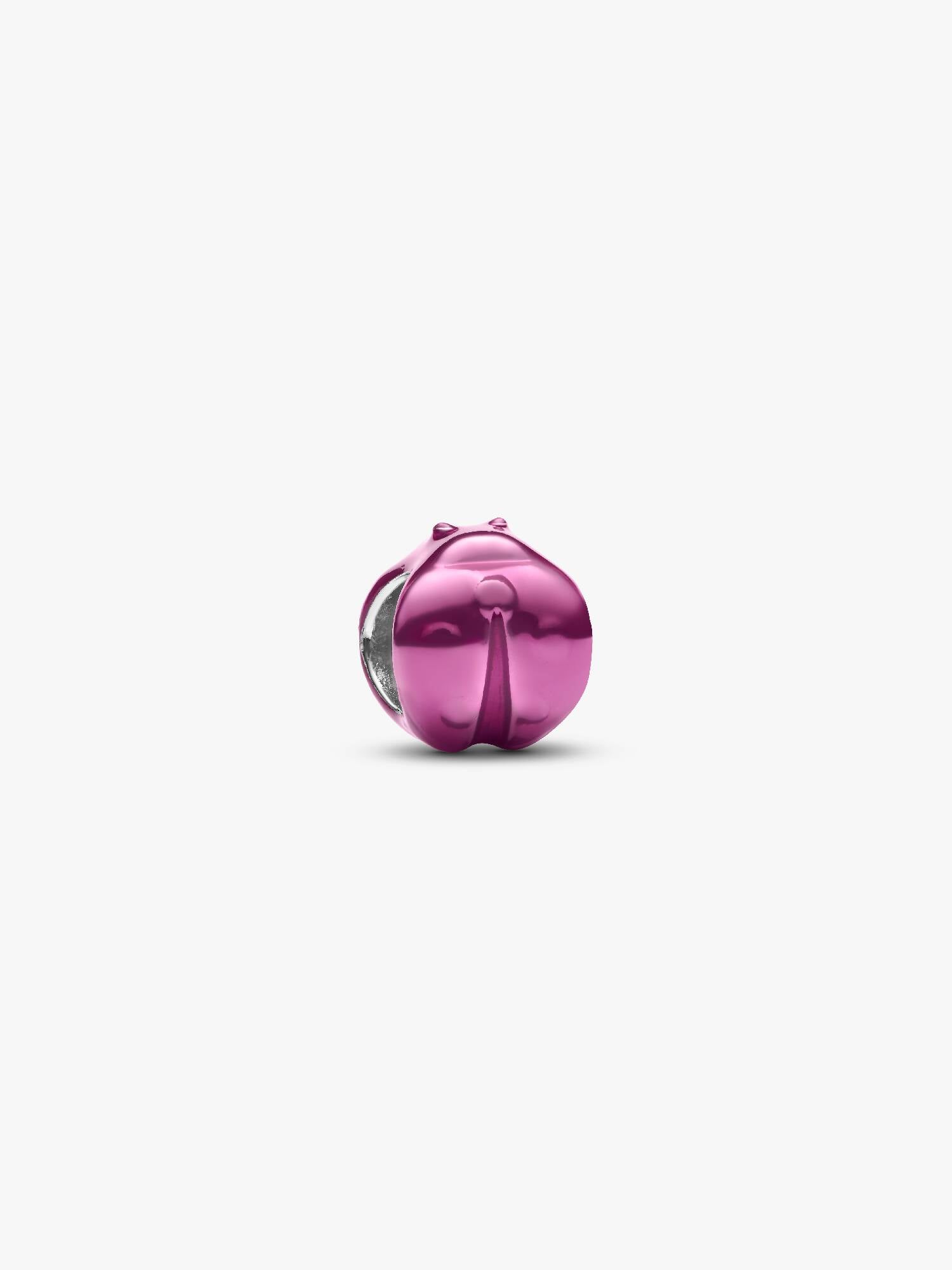 Mini Charm Pandora Ladybug sterling silver pink enamel
